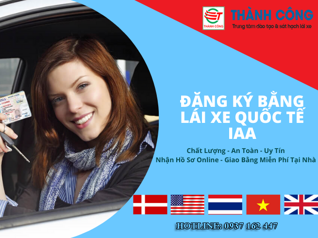 Đổi Bằng Lái Xe Quốc Tế IAA Giá Rẻ | Lấy Nhanh Chỉ 7 Ngày